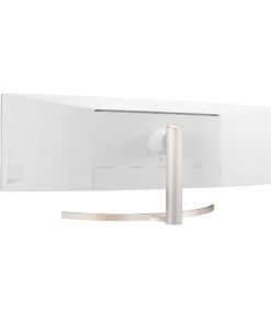 LG 49WL95C-W Ultrawide Dual QHD Monitor 49" 32: 9 (5120 x1440) Curved IPS Display, HDR10, USB Type-C, HDR 10, Ambient Light Sensor, 2 x 10W Stereo Speaker 41 61NteqbpS2L