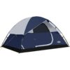 Pacific Pass 2/4/6 Person Family Dome Tent with Removable Rain Fly, Easy Setup for Camp Outdoor Navy Blue 4 Person 16 61NvuMCSaRL