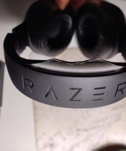 Razer Kraken X USB Ultralight Gaming Headset: 7.1 Surround Sound - Lightweight Frame - Green Logo Lighting - Integrated Audio Controls - Bendable Cardioid Microphone - for PC - Classic Black Green Lighting Only 35 61NzZD8TmzL