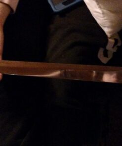 27" Overall Dual Full Tang Blade Ninja Machete Set Wrapped Handle Black & Silver 6 61O175hjqQL