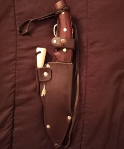 überleben Zünden Fire Starter - Traditional Ferro Rod, Handcrafted Wood Handle - 5/16", 3/8", & 1/2" Thick Fire Steel - 12,000-20,000 Strikes - Survival Igniter with Neck Lanyard & Multi-Tool Striker Trad 5/16" 32 61O1r b6uiL