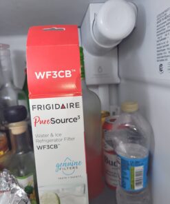 Frigidaire WF3CB Puresource3 Refrigerator Water Filter , White, 1 Count (Pack of 1) WF3CB Water Filter 47 61O4M7DMu9L