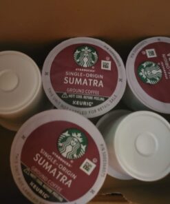 Starbucks K-Cup Coffee Pods—Dark Roast Coffee—Sumatra for Keurig Brewers—100% Arabica—6 boxes (60 pods total) 29 61O56OzpzDL