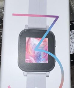 GABB Watch 3 Smart Watch for Kids - GPS Tracker, Safe Cell Phone, Talk/Text Ability, Parental Controls, No Social Media, SOS Button, Ages 6+, 30 Activation Fee Silver 26 61O6 SpWuGL