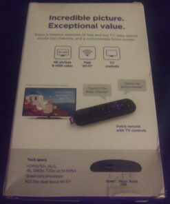 Roku Express 4K+ | Roku Streaming Device 4K/HDR, Roku Voice Remote, Free & Live TV 40 61O6eVyt0BL