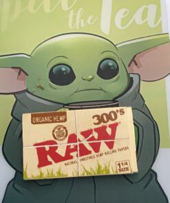 RAW Organic 300 1.25 1 1/4 Size Rolling Papers 1 Pack = 300 Leaves, 300 Count (Pack of 1) 300 Count (Pack of 1) 21 61O7Qu2aJaL