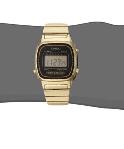 Casio Women's Vintage LA670WGA-1DF Daily Alarm Digital Gold-tone Watch 30 61O8FwDSzTL