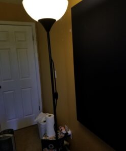 IKEA 101.398.79 NOT Floor Uplight Lamp, 69", Black 29 61O8tqljZhL