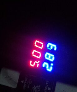 DROK USB Tester, USB-A 2.0 Digital Multimeter Dual USB Output Ports PD QC 3.0 Color LED Display, 7 Modes Capacity Voltage Current Power Voltmeter Ammeter for Laptop Power Bank Solar Panel Black 42 61O9EoEJFPL