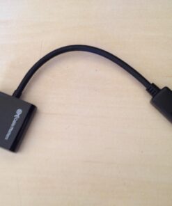 Cable Matters DisplayPort to VGA Adapter Male to Female, Gold Plated DP to VGA Adapter, Display Port to VGA Convertor, in Black 8 61OAYf4m48L