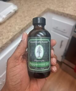 Essentially KateS Peppermint Essential Oil 4 Fl. Oz - Mentha Piperita - 100% Pure Natural and Therapeutic Grade - Diffuser, Skin, Hair, Aromatherapy, Garden and Kitchen Spray 23 61OBJciglNL