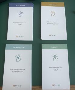 Alternative view of RETHiNK Card Deck Mindful Conversation Starters: 56 Questions to Encourage Compassion, Shift Perspective & Build Connection