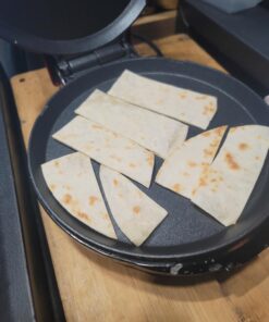 DASH 8” Express Electric Round Griddle for for Pancakes, Cookies, Burgers, Quesadillas, Eggs & other on the go Breakfast, Lunch & Snacks - Red 30 61OCjIqBuhL