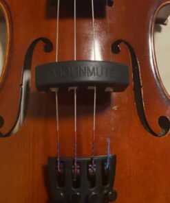 eBoot Rubber 4/4 Violin Practice Mute, Black 19 61OEO1ALn3L