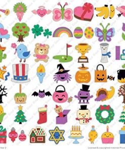 Cricut 2001801 Everyday Cartridge, Create a Critter 2,White 29 61OEWNvzGKL