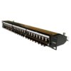 Vertical Cable Cat6 24 Port Shielded Krone Type 19" Horizontal Rackmount 1U Patch Panel 33 61OEWOU18yL