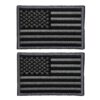 2 Pieces Tactical USA Flag Patch -Black & Gray- American Flag US United States of America Military Uniform Emblem Patches (2 Packs) 12 61OEXaNhPL