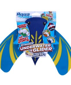 Alternative view of AQUA Stingray Underwater Glider, Swimming Pool Toy, Self-Propelled, Adjustable Fins, Travels up to 60 Feet, Dive and Retrieve Pool Toy Aqua Large Stingray