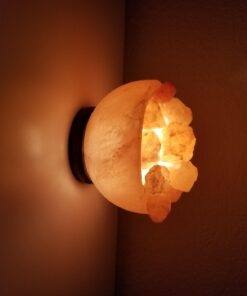 IndusClassic LFB-04 Fire Bowl Himalayan Pink Crystal Rock Salt Lamp 6~9 lbs with Dimmer Control Switch, Quality Gift Packaging 25 61OGOYFT7dL