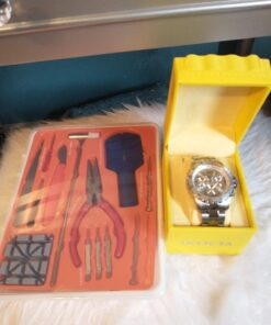 Invicta Men's Specialty Quartz Watch with Stainless Steel Band 45mm Silver 35 61OGYn8supL