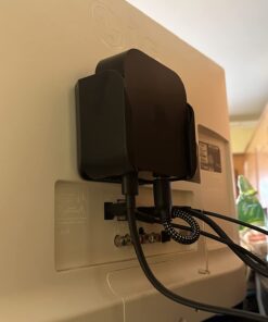 ReliaMount for Apple TV – Mount Compatible with All Apple TV Generations (Including All Apple TV 4K Models) Black Apple TV Mount 39 61OIhxpvWmL