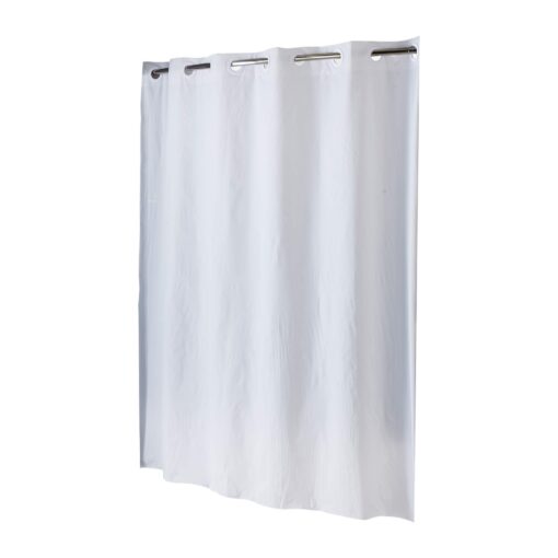 Hookless RBH14LS09 Shower Curtain- Frosty White Frosty PEVA