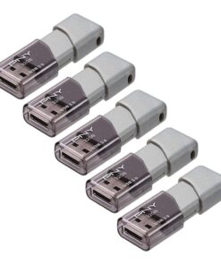 Alternative view of PNY 32GB Turbo Attache 3 USB 3.0 Flash Drive 5-Pack, Grey FLASH DRIVE - 5 PACK