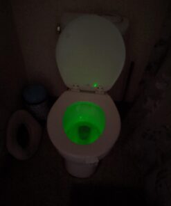 RainBowl Toilet Bowl Night Light with Motion Sensor - Funny Mens Stocking Stuffers 2023 - Unique Cool Gadget - Gag Christmas Gift for Dad, Boyfriend, Husband - White Elephant Gifts Idea, Secret Santa 53 61OJViNlZbL