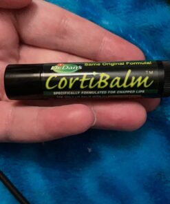 Dr. Dan's Cortibalm - 1 Pack - for Dry Cracked Lips - Healing Lip Balm for Severely Chapped Lips - Designed for Men, Women and Children 0.14 Ounce (Pack of 1) 31 61OJhSH72OL