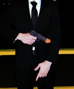 MASTER USA Rubber Training Gun, Black and Red Head Painting, Model Number: 3200BK 29 61OK1vdB5QL