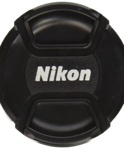 CowboyStudio 62mm Center Pinch Snap-on Lens Cap for Nikon Lens Replaces LC 62 - Includes Lens Cap Holder