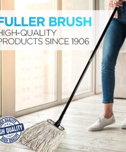 Fuller Brush Wet Mop Head – Absorbent & Professional Quality Cotton Yarn Floor Cleaner Fuller Wet Mop Replacement Head 16 61OKckj MPL 1