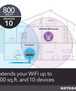 Alternative view of NETGEAR Wi-Fi Range Extender EX2700 - Coverage Up to 800 Sq Ft and 10 devices with N300 Wireless Signal Booster & Repeater (Up to 300Mbps Speed), and Compact Wall Plug Design