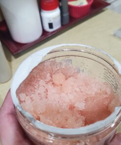 Himalayan Salt Scrub Face Foot & Body Exfoliator Infused with Collagen and Stem Cell Natural Exfoliating Salt Body Scrub for Toning Cellulite Skin Care by M3 Naturals 12 Ounce (Pack of 1) 45 61OL5cFHXL 1