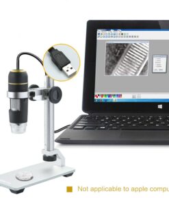 Koolertron Aluminum Alloy Microscope Stand Portable Adjustable Manual Focus Digital USB Microscope Holder Support Adjusted Up and Down 7.3 inch 15 61OOTpDG9HL