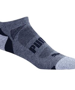 Puma Men's No show Sport Socks, Moisture Control, Arch Support (8 Pair) 6-12 Black 16 61OPKZyVqlL