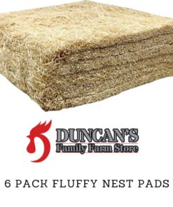 DUNCAN'S FAMILY FARM STORE Duncans Poultry 13x13 Excelsior Nest Pads Bundle of 40 40 Pack 8 61OPQMrPYqL