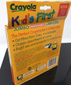 Crayola Jumbo Crayons, 8 Toddler Crayons, Assorted Colors 26 61OPSq8uuQL