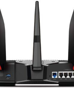TP-Link AC5400 Tri Band WiFi Gaming Router(Archer C5400X) – MU-MIMO Wireless Router, 1.8GHz Quad-Core 64-bit CPU, Game First Priority, Link Aggregation, 16GB Storage, Airtime Fairness 23 61OPjbcqvfL