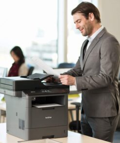 Brother Monochrome Laser Printer, Multifunction Printer, All-in-One Printer, MFC-L5900DW, Wireless Networking, Mobile Printing & Scanning, Duplex Print, Copy & Scan, Amazon Dash Replenishment Ready MFCL5900DW Printer 14 61OPmFNVi1L 1