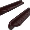 Viper 2-Piece Traditional Wall Mounted Solid Oak Billiard/Pool Cue Rack, Holds 8 Cues Mahogany 9 61OQ8vVx8aS