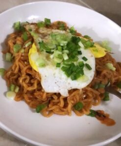 Samyang New Ramen/Spicy Chicken Roasted Noodles, 4.94 oz (Pack of 5) Carbo 5 pk 4.9 Ounce (Pack of 5) 29 61OQWS21LgL