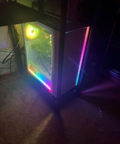 Skytech Gaming Shiva II Gaming PC Desktop – Intel Core i5 12600K 3.7 GHz, NVIDIA RTX 3060 Ti, 1TB NVME SSD, 16GB DDR4 RAM 3200, 650W Gold PSU, 240mm AIO, 11AC Wi-Fi, Windows 11 Home 64-bit,White 12600K | 3060 Ti 19 61OQixqGrGL