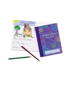 Alternative view of Learning Resources Make a Story Writing Journal, Creative Writing, Early Handwriting Help, Journals for Kids, Kids Notebooks, Set of 10, Ages 5+