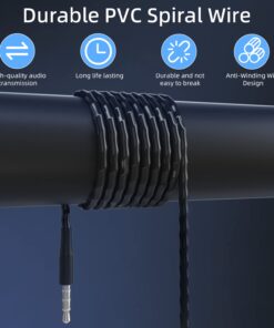 Earbuds Wired with Microphone 5 Pack, in-Ear Headphones with Heavy Bass Stereo, Noise Isolating Wired Earbuds, Ear Buds Compatible with Phone, MP3, Samsung, and Most 3.5mm Jack 2 Black+Red+Rose Gold+Sliver 13 61OSMgRuhsL