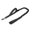 Tactical Dog Training Bungee Leash with 2 Control Handle Quick Release Nylon Leads Rope (Black) Black 6 61OUQzvs7eL