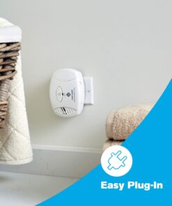 First Alert CO605 Plug-In Carbon Monoxide Detector with Battery Backup , White 1-Pack Alarm 20 61OVLg kR L