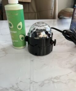 Disco Ball Disco Lights-COIDEA Party Sound Activated Storbe Light With Remote Control DJ Lighting,Led 3W RGB Light Bal, Dance lightshow for Home Room Parties Kids Birthday Wedding Show Club Pub 22 61OXQdopNNL