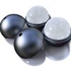 Chillz Ice Ball Maker Mold for Whiskey - Set of 2 Individual 2.5 Inch Ice Molds - Elevate Your Drinks with Slow Melting Spheres 2 x 2.5" Balls 1set 16 61OYSjMB1KL
