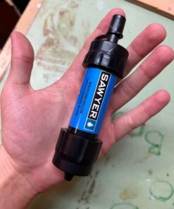 Sawyer Products SP128 Mini Water Filtration System, Single, Blue 1-pack 39 61OZ8Of04JL